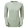 Montane F DART LONG SLEEVE T-SHIRT Pale Sage