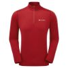 DART XT ZIP NECK - Acer Red