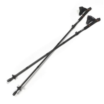 Silva Running poles carbon adjust 120-140cm Black