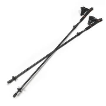 Silva Running poles carbon adjust 100-120cm Black
