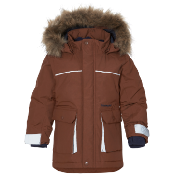  KURE KID'S PARKA 5 - Earth Brown