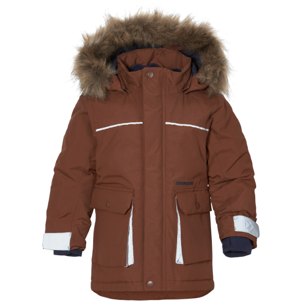  KURE KID'S PARKA 5 - Earth Brown