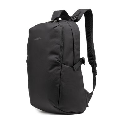 Pacsafe Vibe 25L backpack Recycled JET BLACK