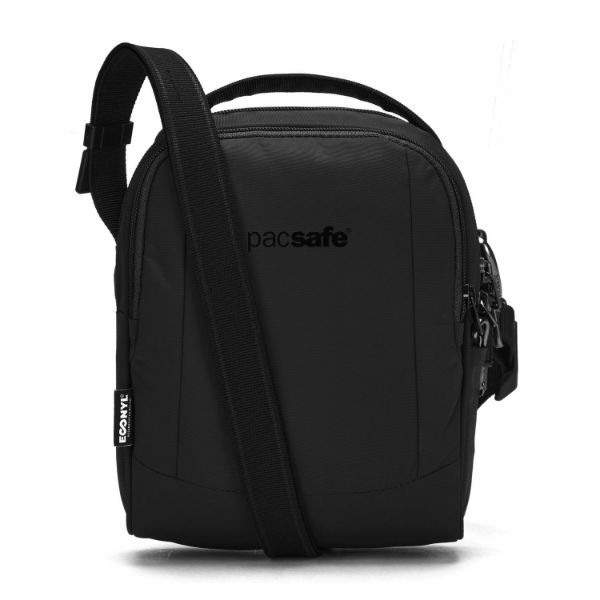 Pacsafe Pacsafe LS100 crossbody ECONYL® BLACK