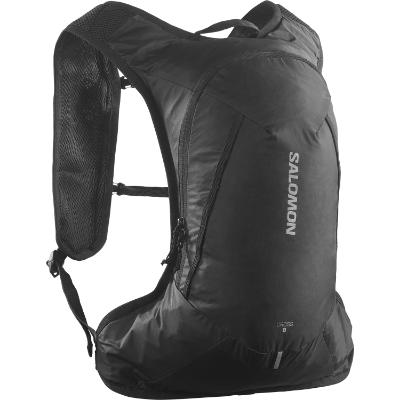 Salomon Cross 8 Løberygsæk i Black