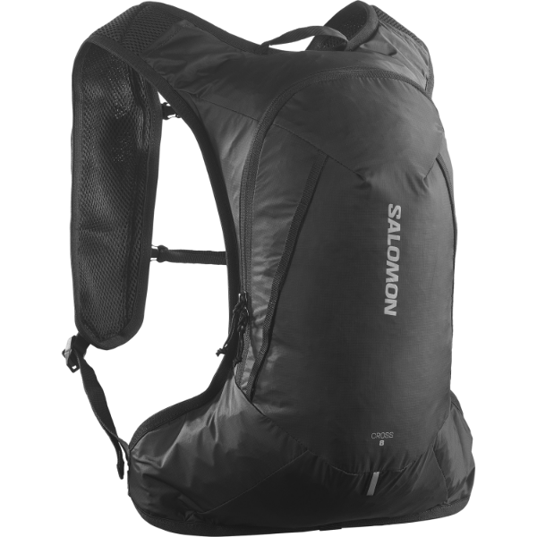 Salomon Cross 8 Løberygsæk i Black