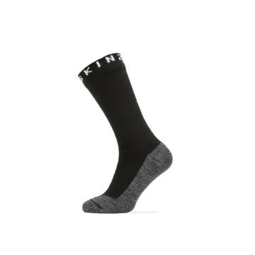 Sealskinz Nordelph wp warm wt. soft mid sock Black/Grey Marl/White