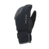 Sealskinz Barwick wp ex. cold wt. cyclesplitfinger - Black/Grey