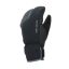 Sealskinz Barwick wp ex. cold wt. cyclesplitfinger - Black/Grey
