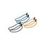 Tatonka Silicone band m 6pcs - Assorted