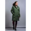 Floy W's Coat - Leaf green