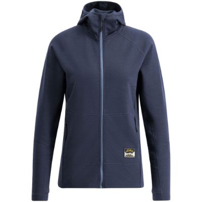 Lundhags Tived merino hoodie w - Deep Blue