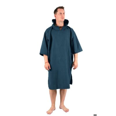 Lifeventure Change robe - compact, navy