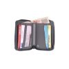 Lifeventure Rfid bi-fold wallet, recycled, grey