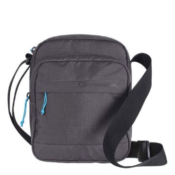 Lifeventure Rfid shoulder bag, recycled, grey