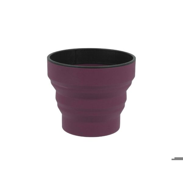 Silicone Ellipse Flexi-Mug, Purple