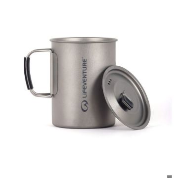 Lifeventure Titanium cooking pot - Steel