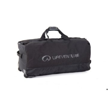 Lifeventure Expedition wheeled duffle, 120 litre rol - Black