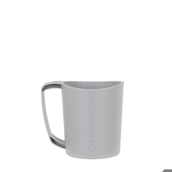 Lifeventure Ellipse Big Mug Light Grey