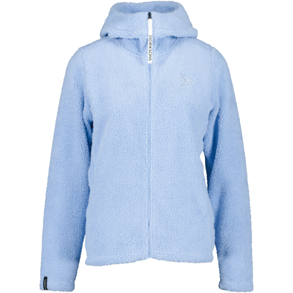 Didriksons Anniken Women Full Zip Fleece - Sea Blue