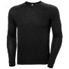 Helly Hansens Herre HH® Durawool Crew Langærmet base layer top kombinerer ZQ-certificeret Merino uld og Cordura® for naturlig lugtkontrol og temperaturregulering i sort