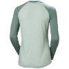 Helly Hansen Women’s HH® Durawool Crew Langærmet base layer top fremstillet med ZQ-certificeret Merino uld og Cordura® der sikrer fugtabsorberende og temperaturregulerende egenskaber i grøn