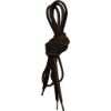 Lundhags Round shoe laces 150cm - Black/Brown