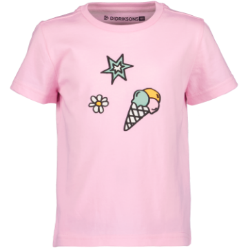 Didriksons Mynta kids t-shirt 2  - Orchid Pink