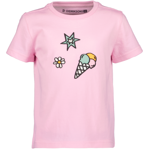 Didriksons Mynta kids t-shirt 2  - Orchid Pink