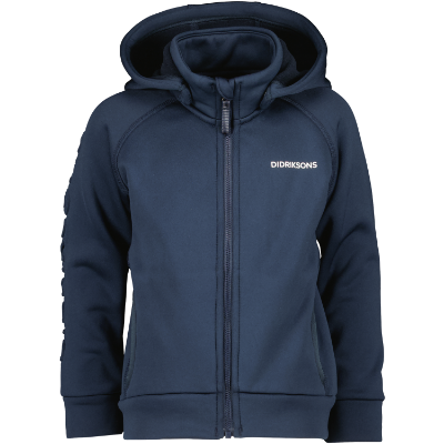 	Didriksons Corin kids fullzip - Navy