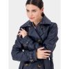 Didriksons Gry wns coat - Dark Night Blue