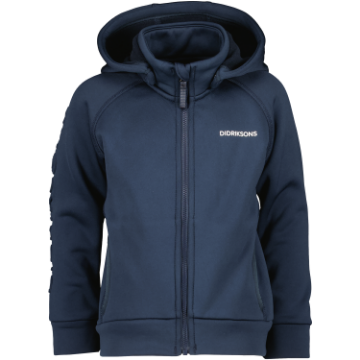 Didriksons Corin kids fullzip 7 - Navy