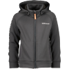 Didriksons Corin kids fullzip 7 - Coal Black