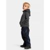 Didriksons Corin kids fullzip 7 - Coal Black