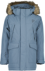 Didriksons Oxid kids parka - True Blue