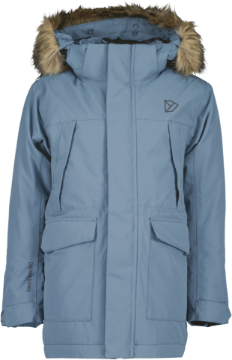 Didriksons Oxid kids parka - True Blue