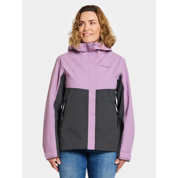 Didriksons Grit wns jacket 2 - Purple Rain