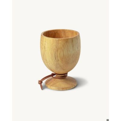 Øyo Wine wooden cup - Beige