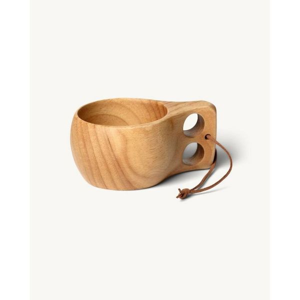 Øyo Turkoppen wooden cup - Beige