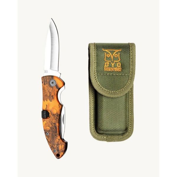 Øyo Dyranut gevir duo hunting knife - Green