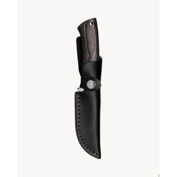 Øyo Tuv knife w/sheath - Black/Steel