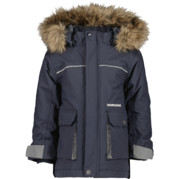 Didriksons Kure kids parka 6 - Navy