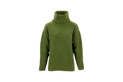 Sätila of Sweden Sandby Polo Sweater W - Green Melange