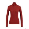 Ulvang Hero half zip baselayer womens - Biking Red