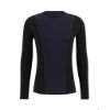 Peak Map Crew Baselayer Mens - Black/Navy Blue