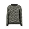 Ulvang Echo crew sweater mens - Charcoal Melange/Off White