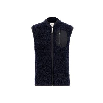 Ulvang Re orbit vest wool pile - Navy