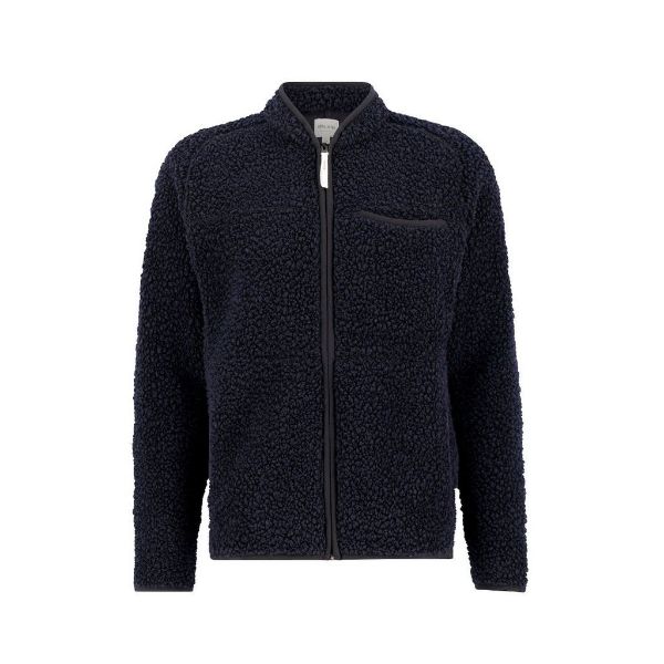 Ulvang Re orbit full zip wool pile mens - Navy