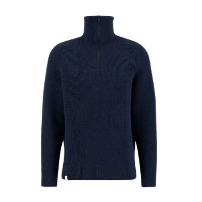 Ulvang Alltime graze half zip sweater mens - Navy