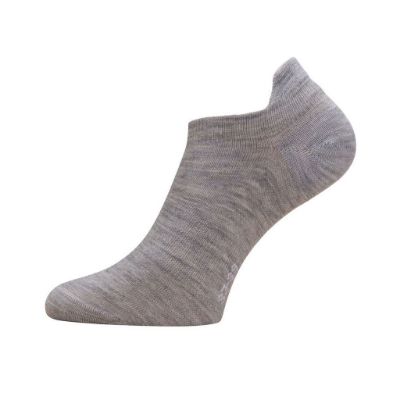 Ulvang Everyday no show sock 2pk - Grey Melange